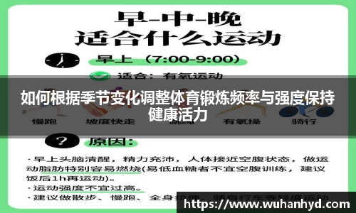 如何根据季节变化调整体育锻炼频率与强度保持健康活力