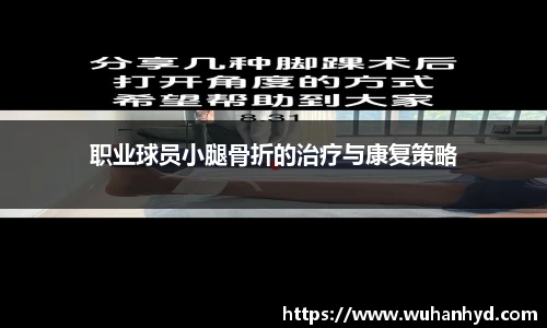 职业球员小腿骨折的治疗与康复策略